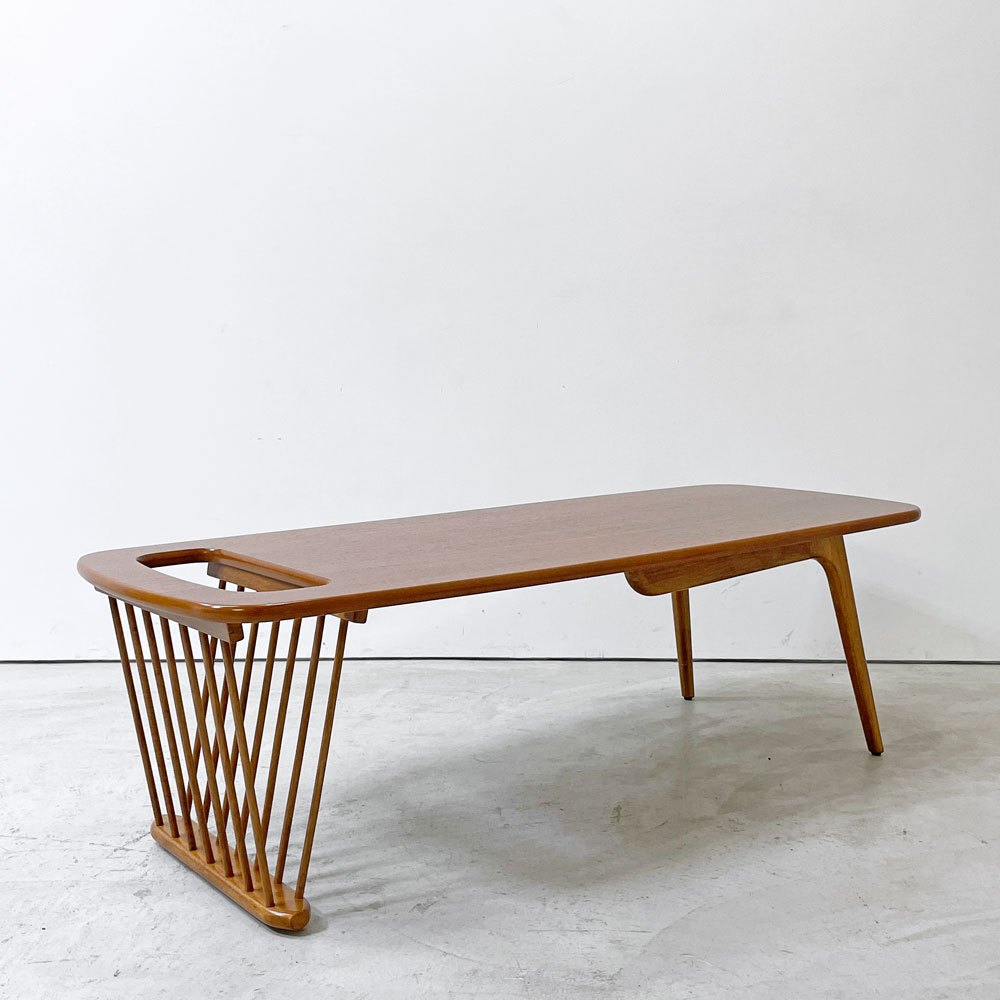 アクメファニチャー ACME Furniture デルマー DELMAR コーヒーテーブル ローテーブル マガジンラック ミッドセンチュリー 廃番 ●