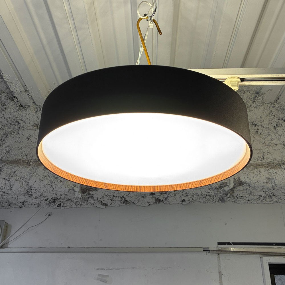 アートワークスタジオ ART WORK STUDIO グロー Glow LEDシーリングライト ブラック+ライトウッド AW-0555 5000lm ～12畳用 調色・調光機能 リモコン付 ★