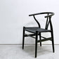 カールハンセン＆サン Carl Hansen & Son CH24 Yチェア ブラックラッカー×ブラックペーパーコード ビーチ材 ハンス・J・ウェグナー デンマーク 北欧家具 日本仕様サイズ C ●