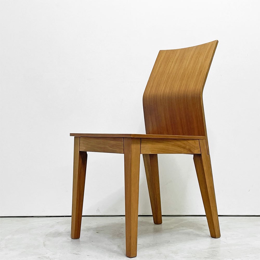 アクタス ACTUS ヴェント VENTO ダイニングチェア ウォールナット材 曲木 シンプルデザイン A ●