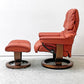 エコーネス EKORNES ストレスレスチェア Stressless レノ RENO リクライニングチェア オットマンセット Mサイズ ノルウェー 北欧家具 ●