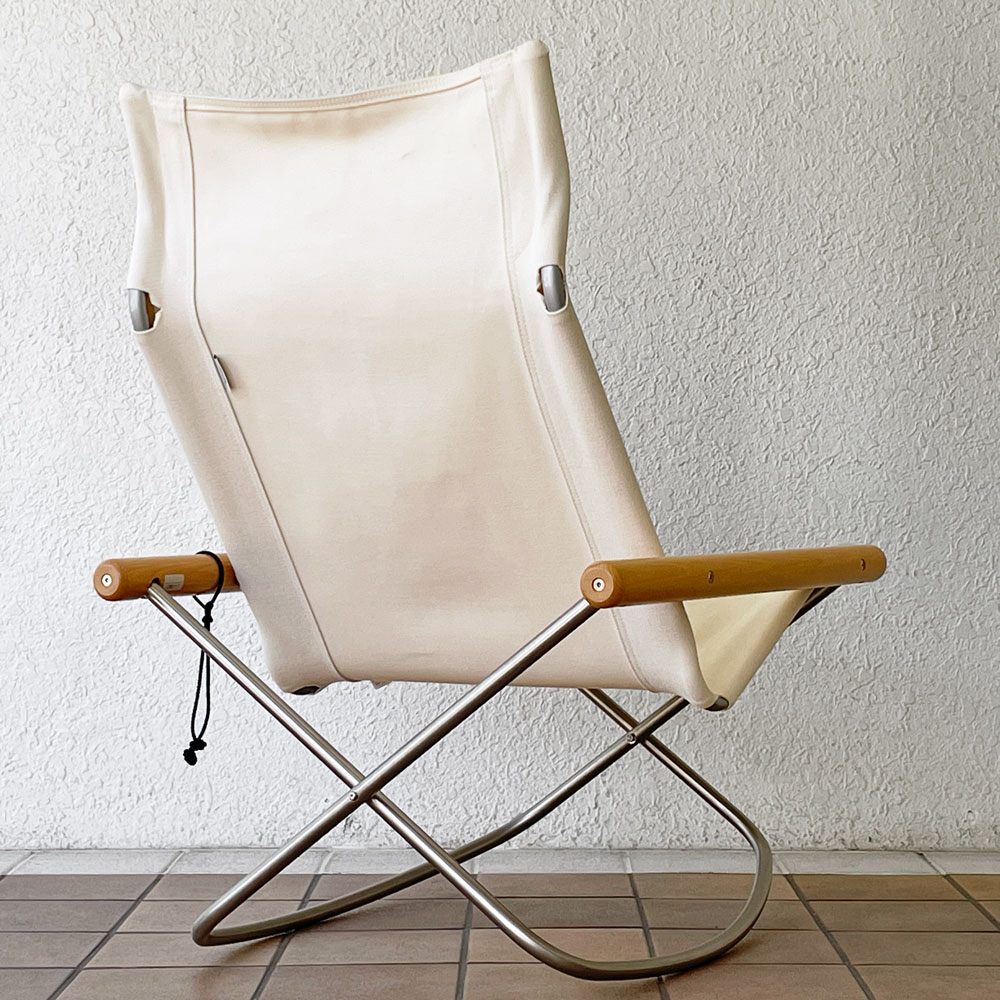 ニーチェア エックス Nychair X フォールディングチェア ロッキングチェア 折り畳み 新居猛 ◇
