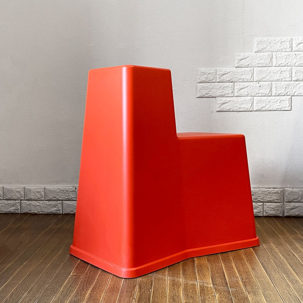 ヴィトラ vitra スツール ツール STOOL TOOL コンスタンチン・グルチッチ スタッキング ポピーレッド スイス 定価48,400円 ◎