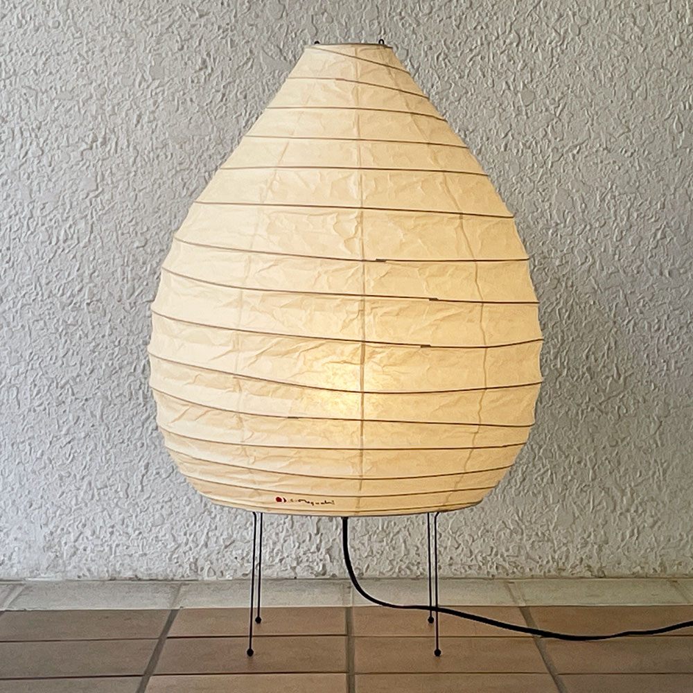 アカリ AKARI 22N スタンドライト フロアライト イサムノグチ Isamu Noguchi 中間スイッチ オゼキ 名作照明 美品 B ◇