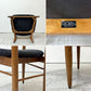 アクメファニチャー ACME Furniture トラッセル アームチェア TRESTLES ARM CHAIR ダイニングチェア ウォールナット ファブリックシート USビンテージスタイル●