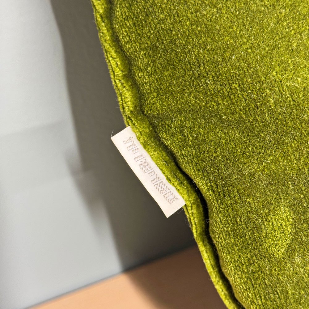 カリモク60 karimoku60 フェザー ハーフクッション モケットグリーン 2個セット ◎