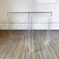 カルテル Kartell ジョリー JOLLY サイドテーブル クリスタル W40cm パオロ・リザット Paolo Rizzatto イタリア 定価￥31,300- ◎