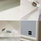 モンタナ MONTANA システムシェルフユニット SYSTEM SHELF UNIT 4ユニット キャビネット 木製扉＆ガラス扉＆ラック＆台輪 デンマーク ●