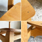 モーブレーワークス MOBLEY WORKS オーク材 ダイニングチェア プライウッド ナチュラル モダン W42cm 鰤岡力也 ■