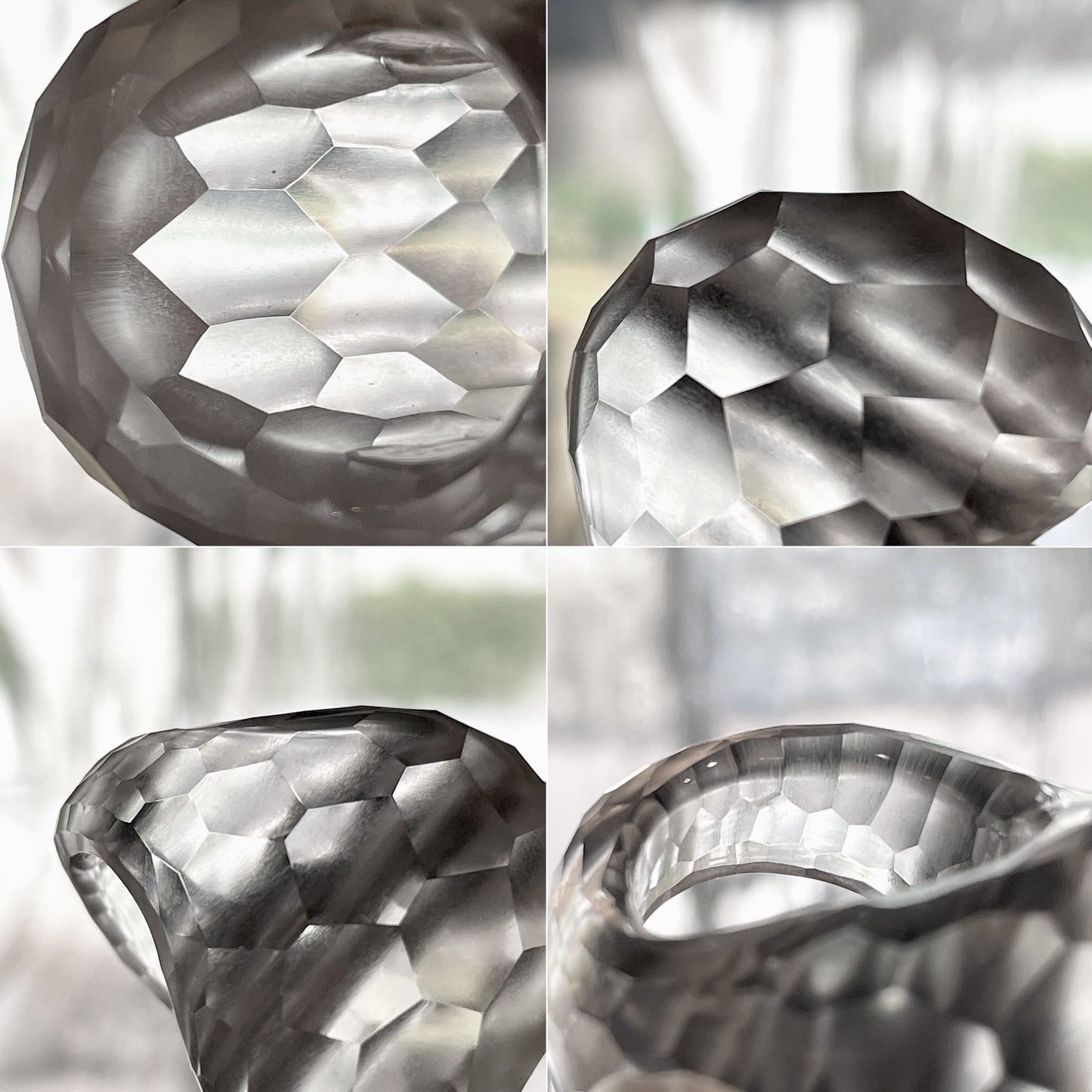 シリシリ SIRISIRI キリコ リング KIRIKO Ring 13号 切子 ガラス 岡本菜穂 Naho Okamoto ジュエリー アクセサリー 東京 ■