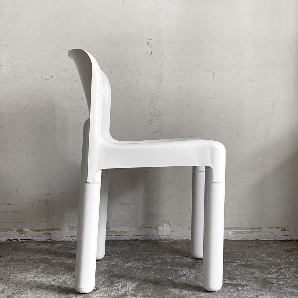 カルテル Kartell バルトリチェア 4875 Chair ダイニングチェア サイドチェア ポリプロピレン製 ホワイト カルロ・バルトリ Carlo Bartoli イタリア ビンテージ ■