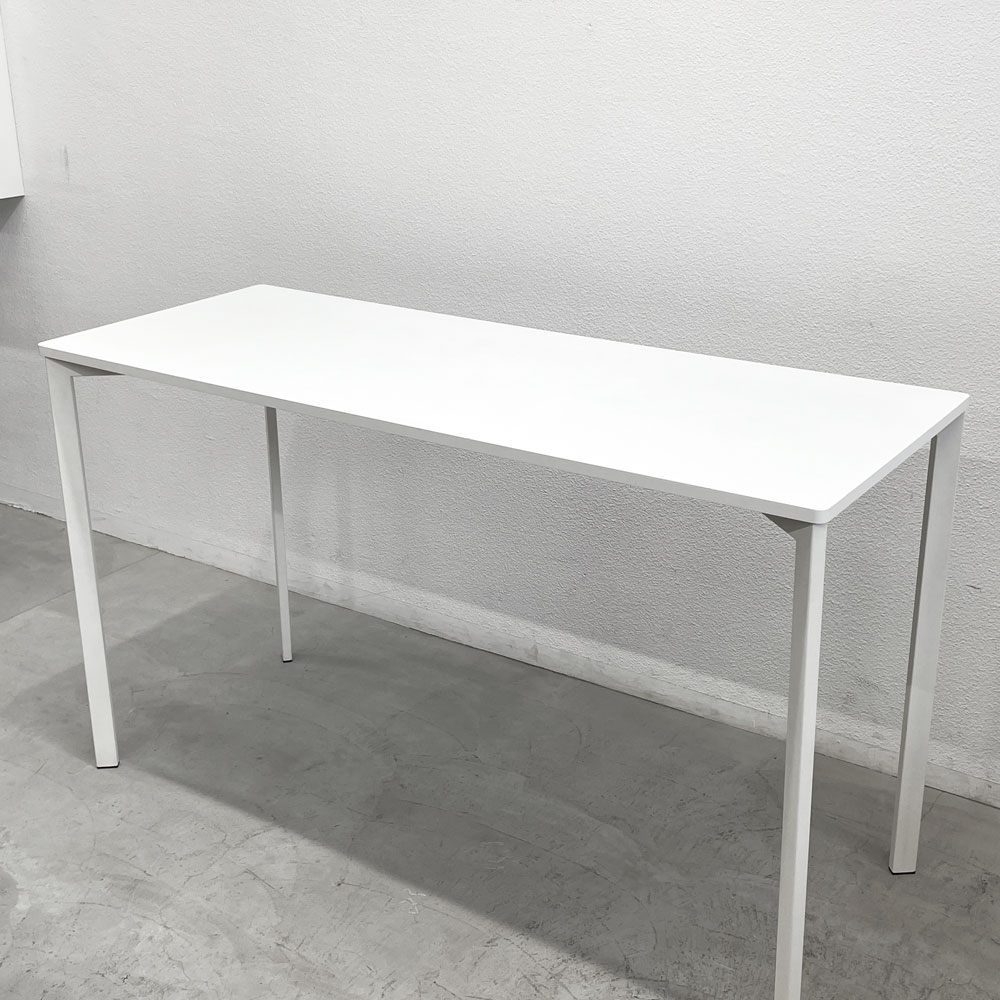 グビ GUBI ワークテーブル ハイテーブル H105cm ホワイト メラミントップ シンプルモダン デンマーク 〓