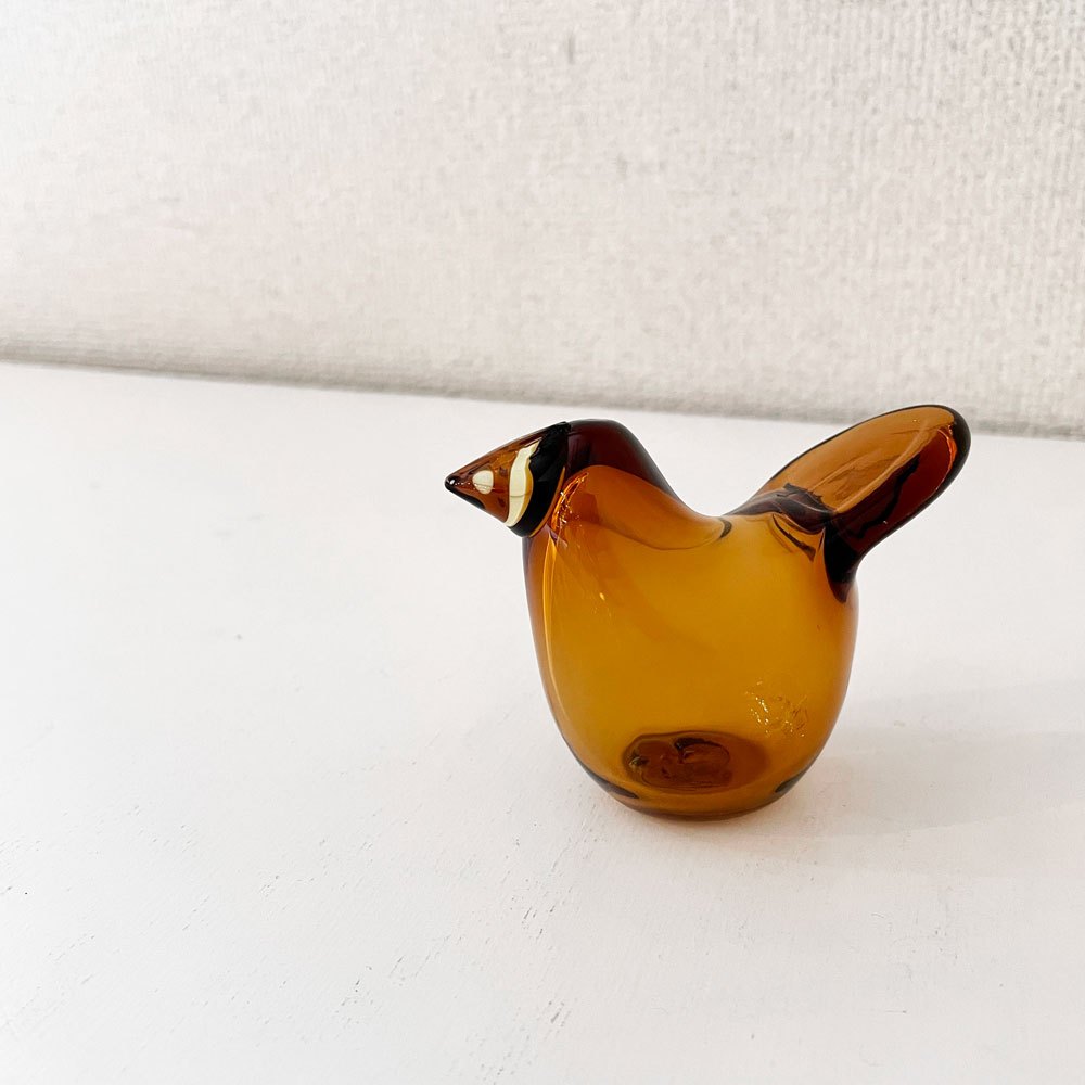 イッタラ iittala バーズバイトイッカ Birds by Toikka シエッポ Sieppo コッパー×レモン 箱付 オイバ・トイッカ イッタラバード 定価￥41,800- ◎