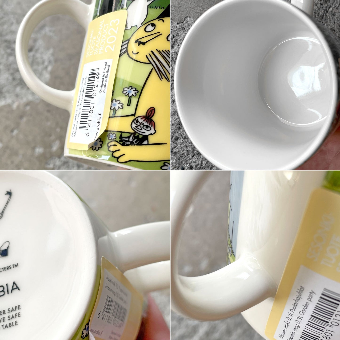 アラビア ARABIA ムーミンマグ MOOMIN ガーデンパーティ 2023年 夏 トーベ・ヤンソン フィンランド 北欧食器 ■