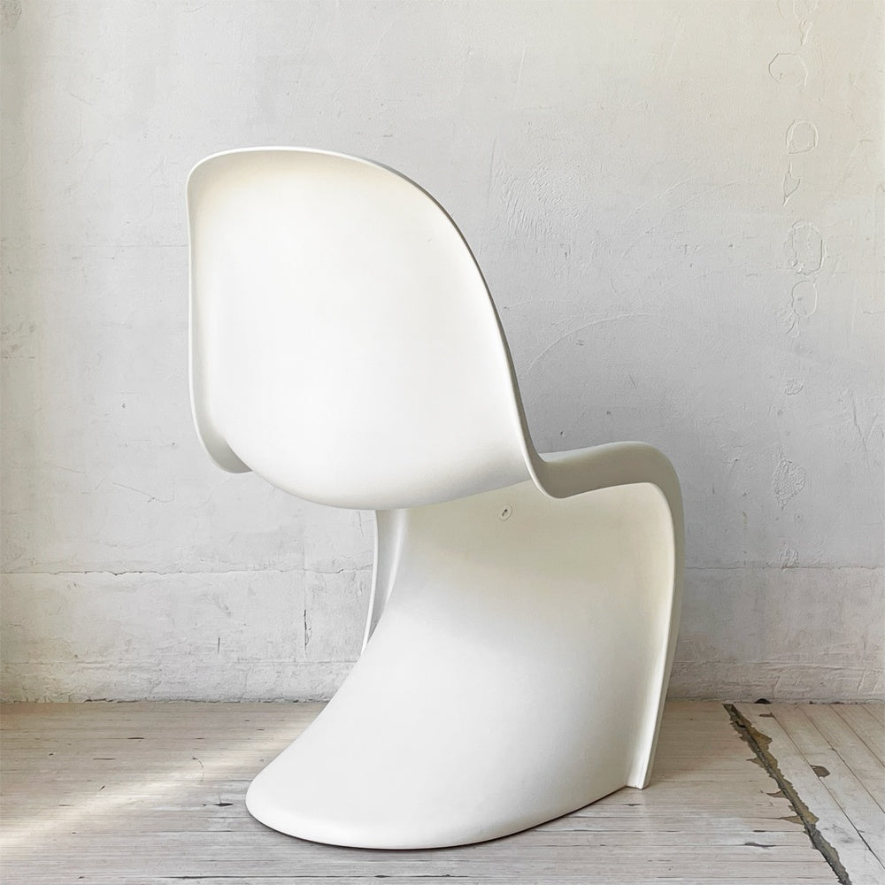 ヴィトラ vitra パントンチェア ダイニングチェア スタッキングチェア ホワイト ヴェルナー・パントン Panton ミッドセンチュリー スペースエイジ ★