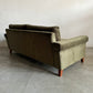 トラックファニチャー TRUCK FURNITURE FK ソファ 3シーター W204cm フェザークッション ウォールナット無垢材 × 張地張替済 参考価格約55万円の品 〓