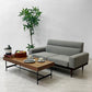 パシフィックファニチャーサービス P.F.S スタンダードC STANDARD C 2P LOVE ソファ グレー w144cm ●