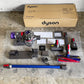 ダイソン dyson V8 Slim Fluffy Extra SV10K コードレスクリーナー 掃除機 アタッチメント付 2023年製 ■