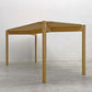 カリモクニュースタンダード Karimoku キャストール ダイニングテーブル CASTOR TABLE 150 国産ナラ材 ピュアオークカラー 定価145,200円 〓