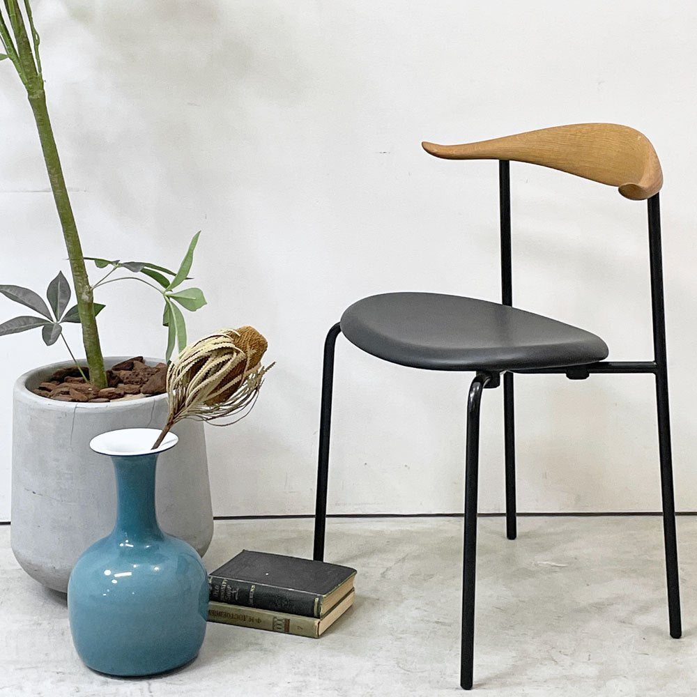 カールハンセン＆サン Carl Hansen & Son CH88P ダイニングチェア オーク材 本革 ハンス J. ウェグナー デンマーク 北欧家具 ●