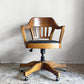 アクメファニチャー ACME Furniture ショーウォーカー SHAW-WALKER デスクチェア アームチェア アッシュ材 PVCレザー キャスター 昇降 リクライニング USビンテージスタイル ■