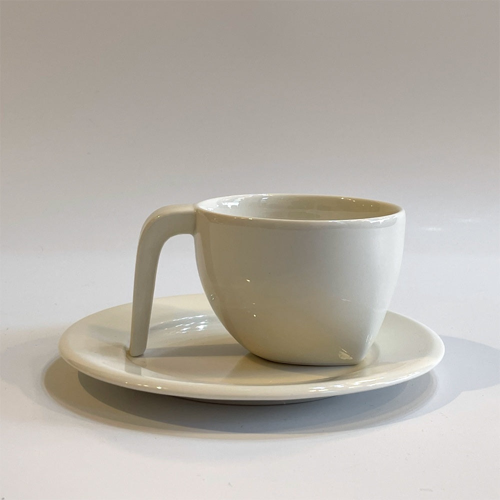 イッタラ iittala エゴ Ego コーヒー カップ ＆ ソーサー C&S ホワイト ステファン・リンドフォース 北欧食器 廃盤 A ★