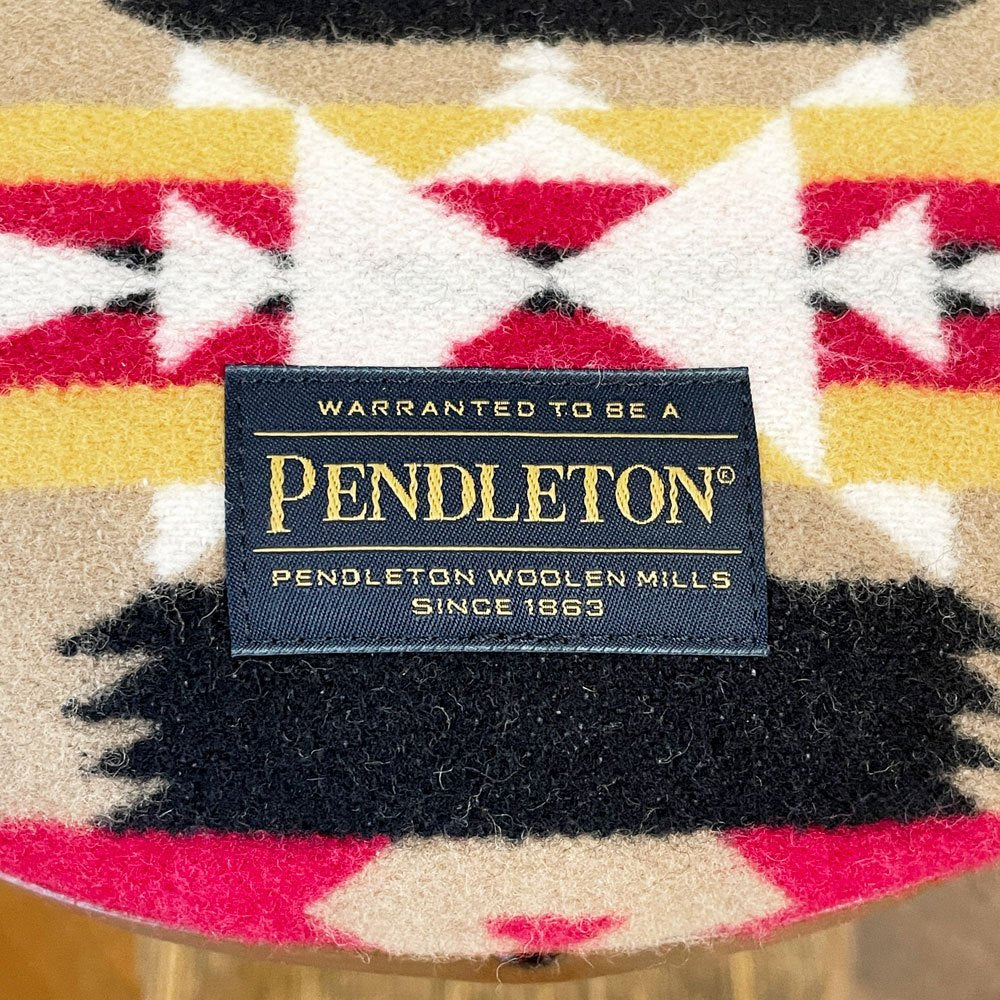 ペンドルトン PENDLETON  ウッディ ハイチェア Woody High Chair スツール Pilot Rock ウール生地 パイン無垢材 定価￥25,300- ◎