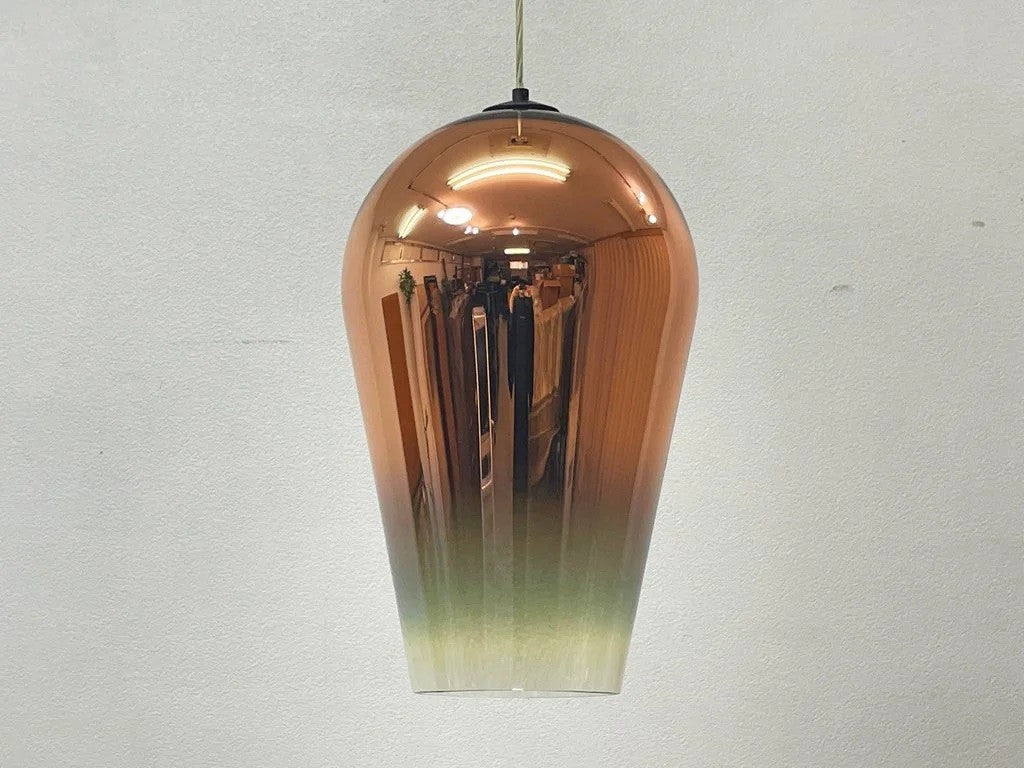 トムディクソン Tom Dixon フェイド ペンダントライト Fade Pendant コッパー色 廃番 定価115,500円 箱付 展示美品 ●