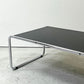 ラッチオテーブル Laccio Table ローテーブル コーヒーテーブル ブラック マルセル・ブロイヤー Marcel L Breuer リプロダクト品 ●