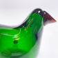 イッタラ iittala イッタラバード シエッポ Sieppo グリーン × ブラウン 2015年 131/1000 箱&テキスタイル付 オイバ・トイッカ SCOPE別注 ★