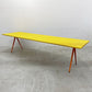 ヘイ HAY ピラミッドテーブル 02 Pyramid table 02 W300cm イエロートップ x オレンジベース 廃番カラー ヴィム・リートフェルト オランダ インダストリアルデザイン 〓