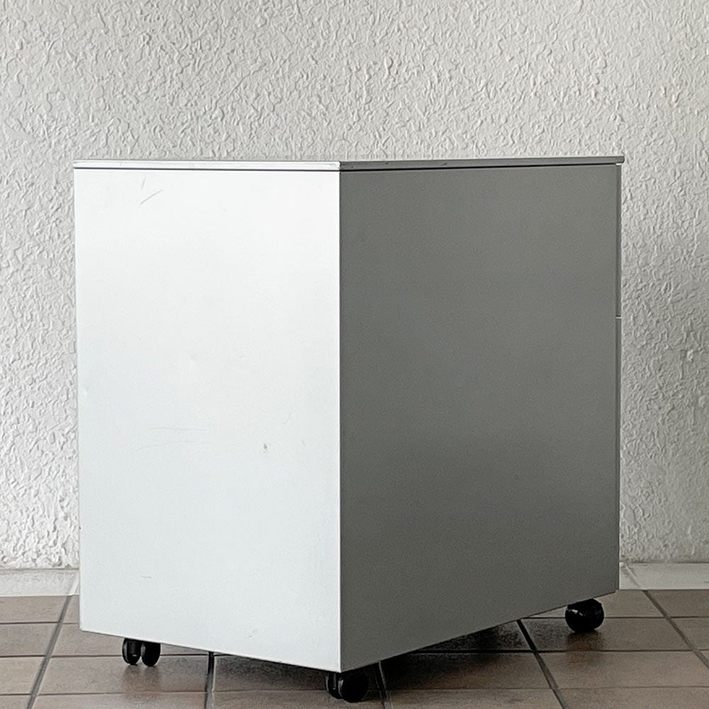 カッシーナ Cassina ixc. AFドロワー AF DRAWER デスクキャビネット ワゴン 鍵付属 キャスターロック機能付き イタリア ミニマルデザイン ◇