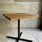 アクメファニチャー ACME Furniture グランビュー GRANDVIEW カフェテーブル オーク無垢材 スチール スクエア天板 インダストリアル 現状品 ♪