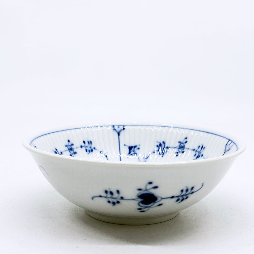 ロイヤルコペンハーゲン ROYAL COPENHAGEN ブルーフルーテッドプレイン ジャパニーズシリーズ ボウル 14cm C&S デンマーク 北欧食器 ●