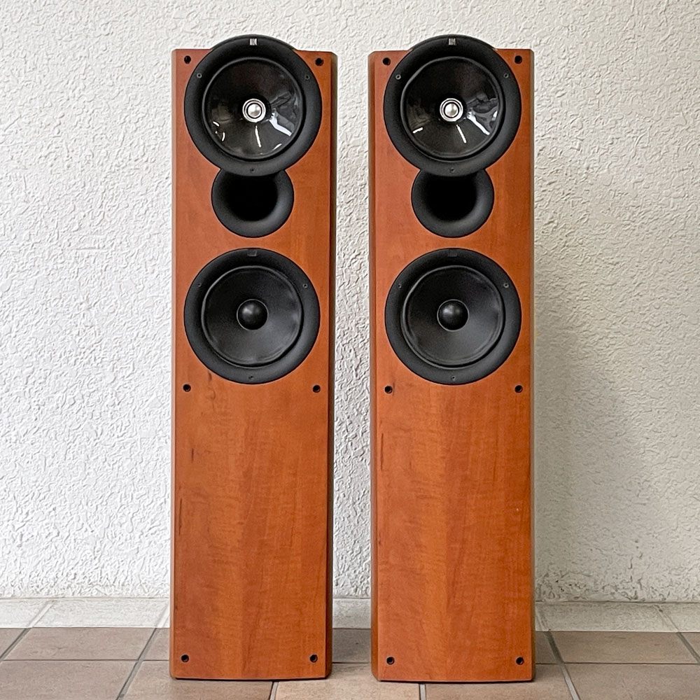 ケフ ケーイーエフ KEF IQ5 スピーカー トールボーイ ペア バスレフ方式 Uni Q 同軸型 3ウェイ2スピーカー イギリス ◇