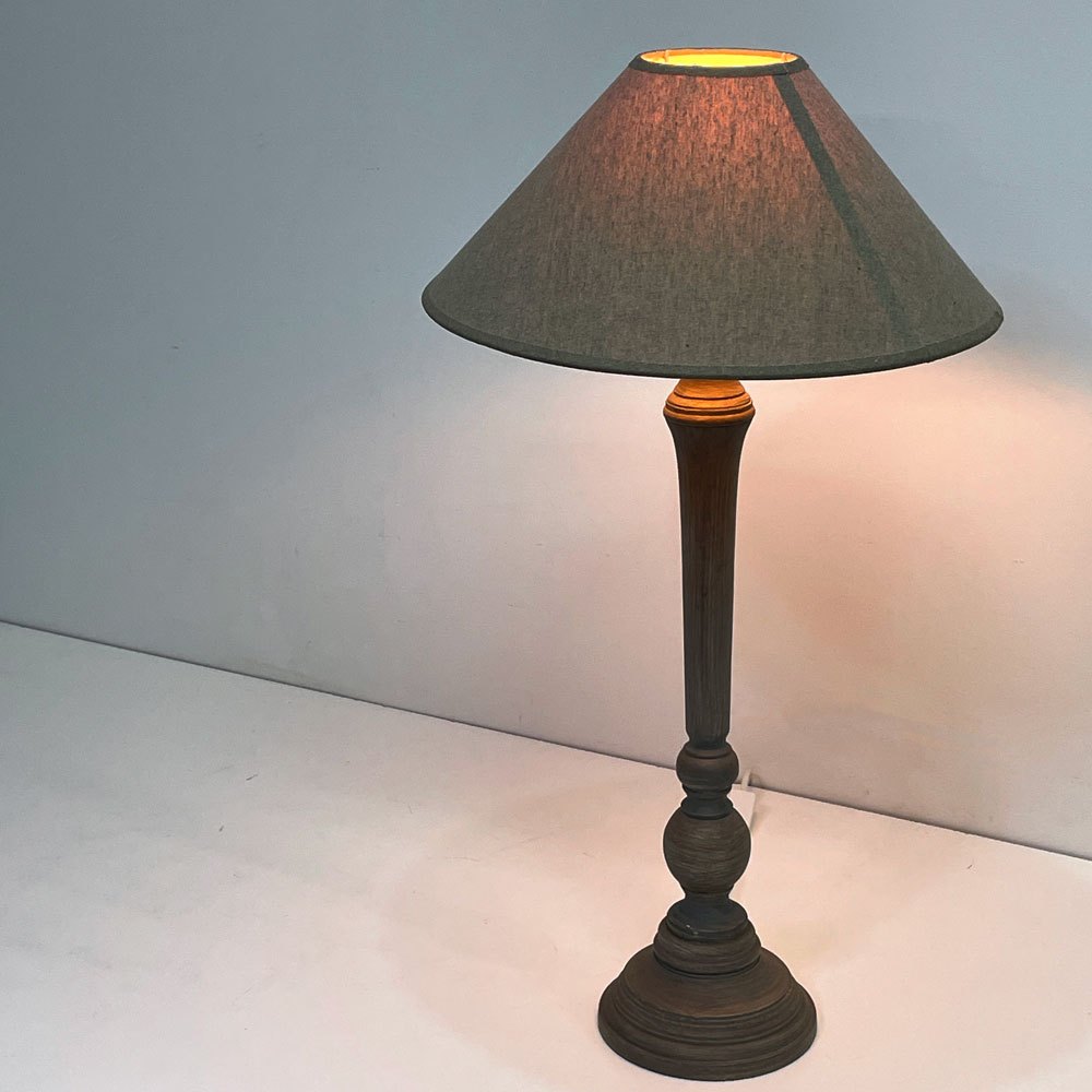 クラシカルデザイン Classical Design フロアランプ スタンドライト 1灯 布シェード シャビーシック メゾンドファミーユ MAISON DE FAMILLE 購入品 ●