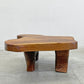 無垢材 ローテーブル 一枚板 プリミティブ系デザイン センターテーブル ナチュラル 天然木 〓