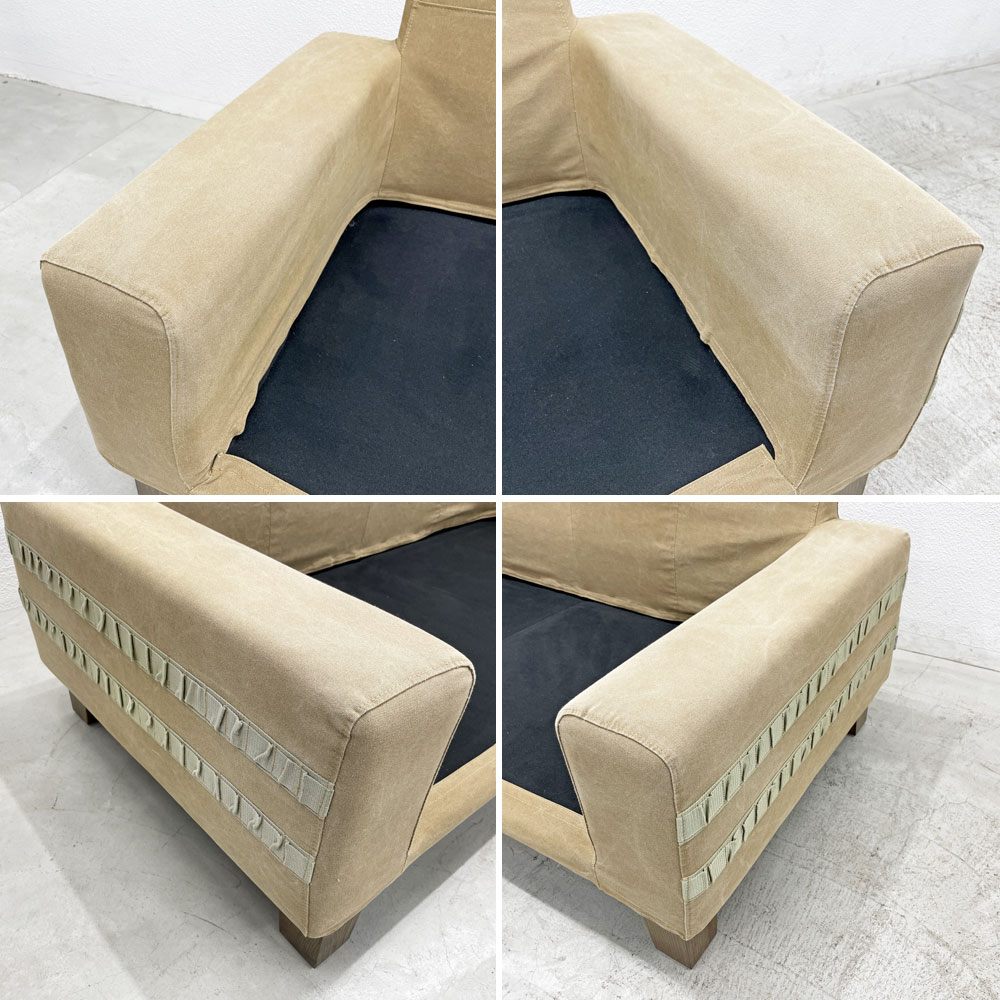 クラッシュゲート CRASH GATE コンフォーム COMFORM バレットソファ BARRETT SOFA 2.5人掛け ファブリック ヘッドレスト付 関家具 〓