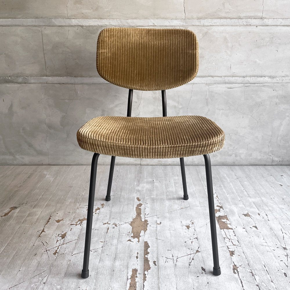 トラックファニチャー TRUCK FURNITURE スット ダイニングチェア SUTTO DINING CHAIR コーデュロイ×スチールフレーム インダストリアル B ♪