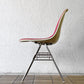 ハーマンミラー Herman Miller サイドシェルチェア サード 3rd ビンテージ PVCレザー FRP製 スタッキングベース イームズ B ◇