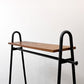 ニコアンド niko and… furniture & supply リビングテリトリー LIVING TERRITORY ハンガーラック オーク材 スチールフレーム インダストリアルデザイン 定価￥14,740- ●