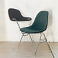 ハーマンミラー Herman Miller サイドシェルチェア セカンド 2nd ビンテージ アプホルスター スクールベース スタッキングベース 肘掛けテーブル付 イームズ ミッドセンチュリー E ★