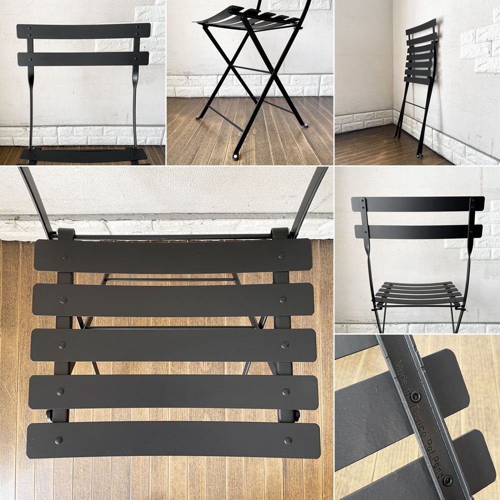 フェルモブ Fermob ビストロ BISTRO メタルチェア METAL CHAIR ガーデンチェア リコリッシュ 折りたたみ フランス 定価￥22,000- ◎