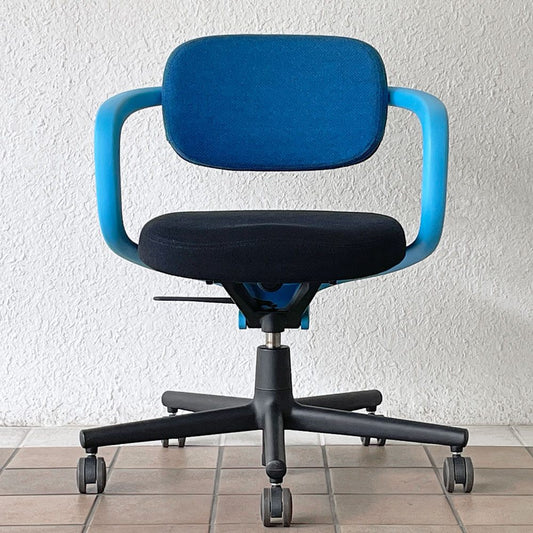 ヴィトラ Vitra オールスター Allstar オフィスチェア デスクチェア ブルー×ブラック コンスタンチン・グルチッチ 定価163,900円 ◇