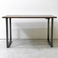 プレダクツ PREDUCTS フォレスト デスク Forest Desk W120cm ラバーウッド ダークブラウン スチールレッグ ラップトップトレイ×2枚付き ●