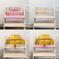 ストッケ STOKKE トリップトラップ TRIPP TRAPP ベビーチェア キッズチェア プラスチックガード＆背もたれ・座クッション&延長グライダー付き S/N6～ 北欧 ノルウェー ◎