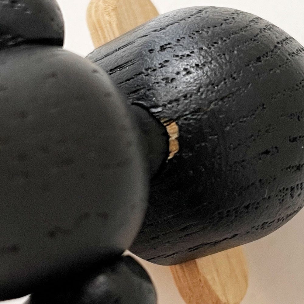 カイボイスン KAY BOJESEN DENMARK モンキー Monkey ミニ ブラック 木製オブジェ H9.5cm デンマーク 北欧雑貨 定価￥14,300- ◎