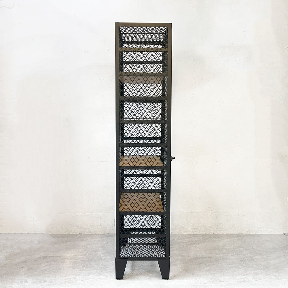 クラッシュゲート CRASH GATE ノットアンティークス CAGO カーゴ ロッカーキャビネット 570  メッシュキャビネット W57cm 棚板4枚 アジャスター付 関家具 インダストリアル 定価￥94,600- ★