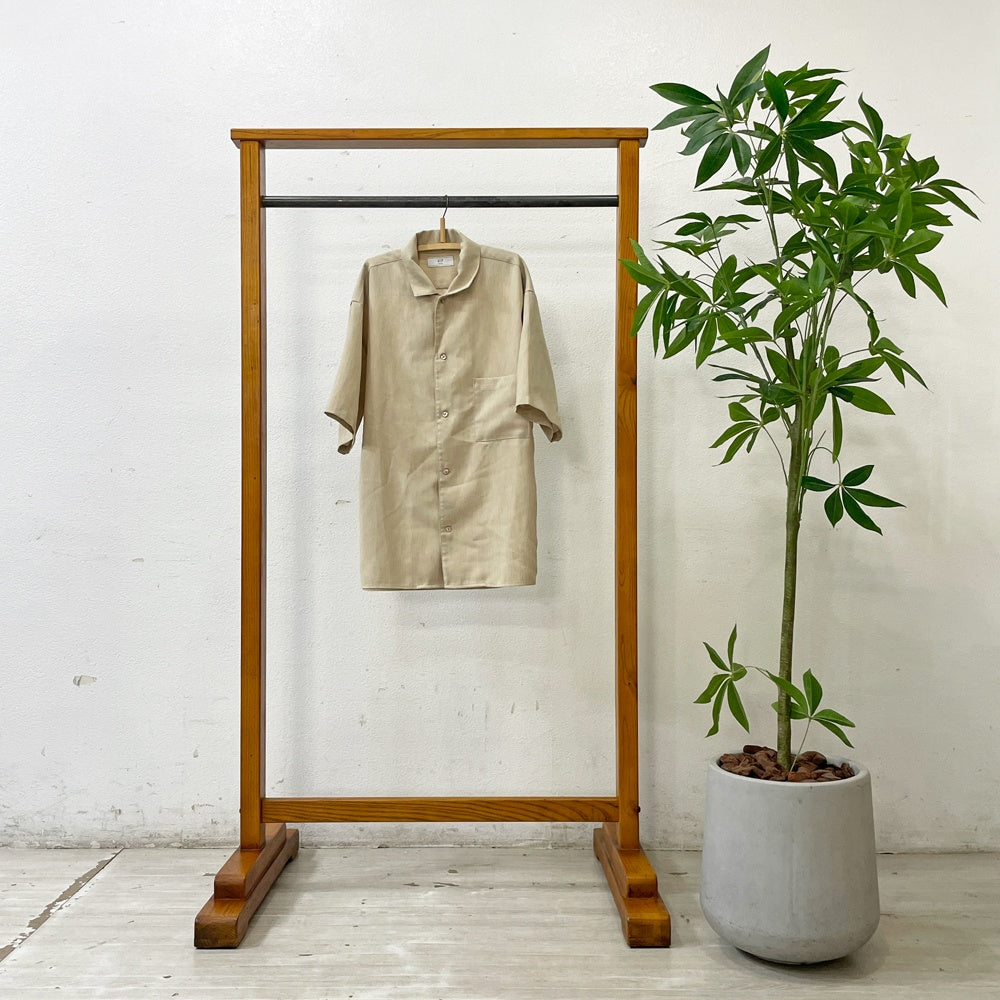 クラッシュゲート CRASH GATE ノットアンティークス Knot antiques プーチ POOCH ハンガーラック コートハンガー タモ無垢材 W90cm インダストリアルスタイル ●