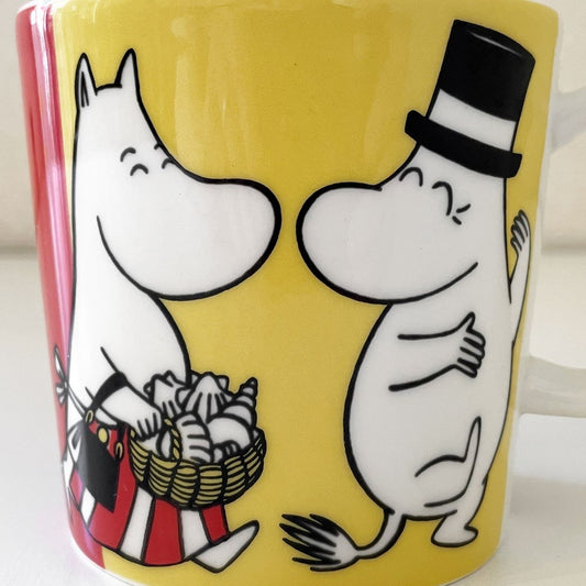 アラビア ARABIA ムーミンマグ MOOMIN ファミリー 2002-09・11年 フィンランド 北欧食器 旧ロゴ 廃番 ◎